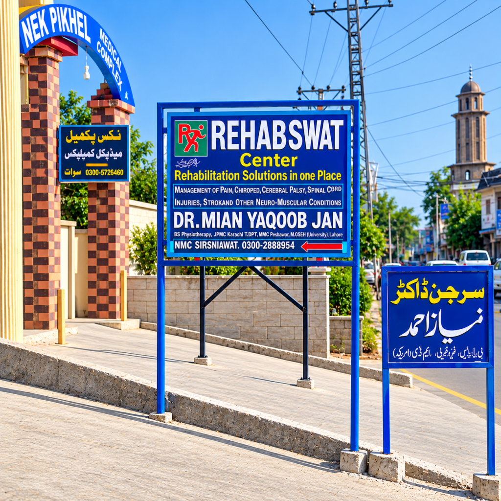 Rehabswat Medical Complex Entrance